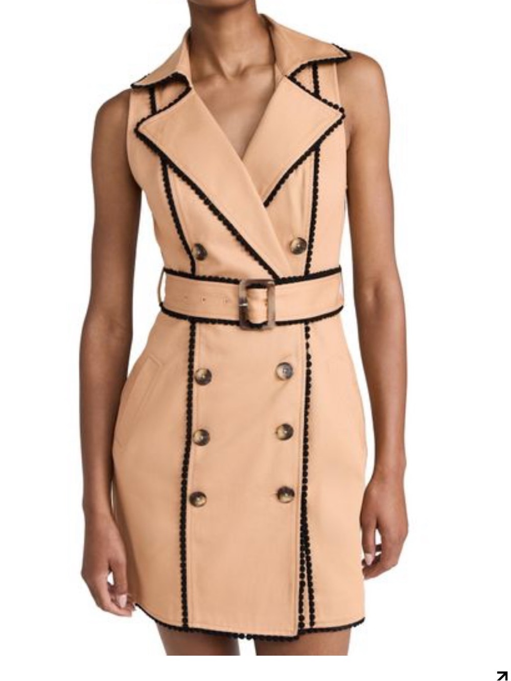 L'AGENCE Hale Trench mini dress - Picture 16 of 16